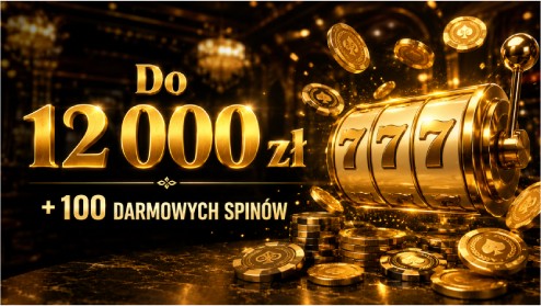 GoldSpin bonus powitalny do 12 000 zł plus 100 darmowych spinów